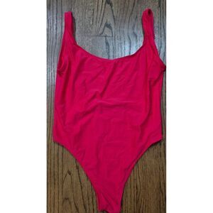 Heat High-cut Cheeky One-piece Bathingsuit Swimsuit Women's Size Large